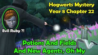 Year 8 Chapter 22 Harry Potter Hogwarts Mystery Potions And Fields And New Agents Oh My [upl. by Kerrill133]