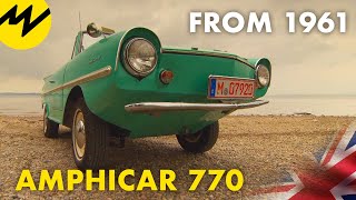 Amphicar Model 770 from Germany  Motorvision International [upl. by Sibyls468]