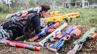 LTT Game Nerf War  Winter Warriors SEAL X Nerf Guns Fight Criminal group Rocket Assassination 2 [upl. by Nodababus340]