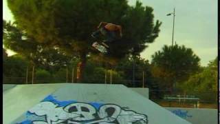 Bastien Salabanzi Huge Backside Flip Hyères [upl. by Ennove59]