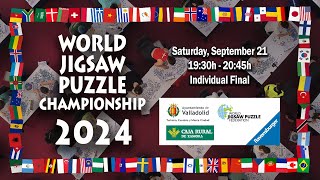 10 WORLD JIGSAW PUZZLE CHAMPIONSHIP 2024  Individual Final [upl. by Elsilrac894]