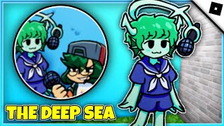 How to get quotTHE DEEP SEAquot BADGE  DEEP SEA DATE MORPHS in FRIDAY NIGHT FUNK ROLEPLAY BETA  ROBLOX [upl. by Lyrahc10]