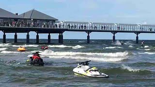 2017  King of Beach JetskiRennen HeringsdorfUsedom [upl. by Rehotsirhc]