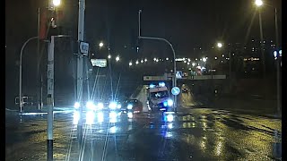 Wypadek z udziałem karetki w BielskuBiałej  31032022 [upl. by Jestude835]