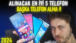 Bence Şuanda Alınabilecek En İYİ 5 TELEFON   OCAK 2024 [upl. by Sterne800]