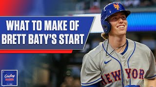 New York Mets Brett Baty looks legit after hot start to MLB career  Circling the Bases [upl. by Hcire]