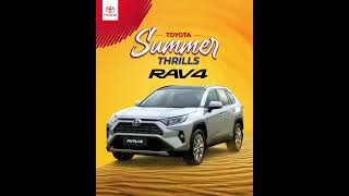 Toyota Summer Thrills 2022  RAV 4 [upl. by Yrellam]