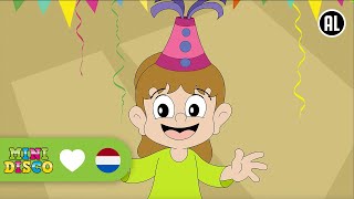 ER IS ER ÉÉN JARIG ZIJ  Kinderliedjes  Liedjes voor Peuters en Kleuters  Minidisco [upl. by Gerdeen]