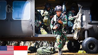 Air Assault Operation US Army Soldiers with Indonesian Armed Forces Jointexercise [upl. by Rramo]