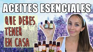 🌺5 ACEITES ESENCIALES IMPRESCINDIBLES 🌱Deberías conocerlos [upl. by Anella]