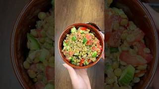 Lentil salad  Diet  weight loss  idea  Rich iron protein 🥗 weightlossdiet recipe lentilsoup [upl. by Cristin349]