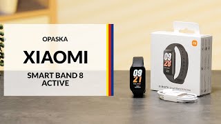 Smartband Xiaomi Smart Band 8 Active – dane techniczne – RTV EURO AGD [upl. by Milt]