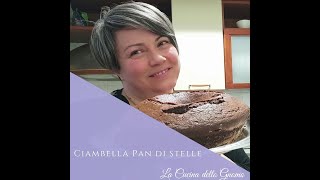 Ciambella Pan di Stelle Ricetta facile [upl. by Kipton130]