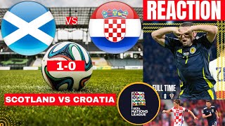 Scotland vs Croatia 10 Live Stream Nations League Football Match Score Commentary Highlights Direct [upl. by Stubstad]