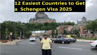 Top 12 Easiest Countries to get a Schengen Visa 20242025 [upl. by Rinaldo]