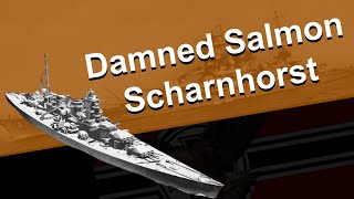 Damned Salmon  Scharnhorst  Lyrics [upl. by Hamforrd]