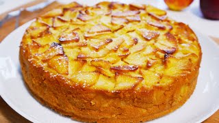 4 Apples and 10 Minutes for this Delicious Apple Cake❗️ Simple and Delicious Cake Recipe❗️ [upl. by Matthia]