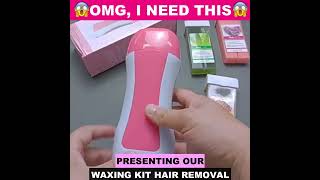 Depilatory Waxing Kit Hair Removal [upl. by Crescentia]