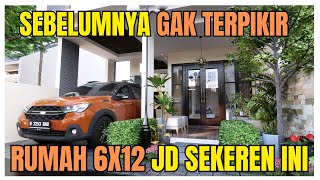 Rumah 6x12 mah bertebaran di youtube Tp Cm yg 1 ini Yg bener2 beda amp keren rumahminimalis viral [upl. by Casavant]