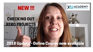 Xero Projects  a quick review [upl. by Retsof608]