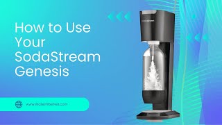 SodaStream Genesis How to Use for Homemade Soda [upl. by Gurevich]