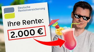 So viel musst du für 2000 Euro Rente verdienen echt heftig [upl. by Asille]