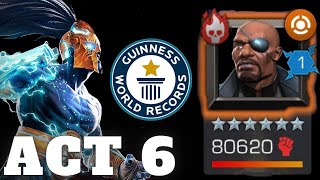 Killing Act 632 NICK FURY Boss The FASTEST  Marvel Contest of Champions [upl. by Joung]