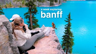 vlog trip of a lifetime in banff canada 🇨🇦 [upl. by Atiuqrahs]