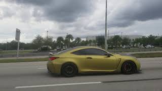 Lexus RCF AMAZING SOUND [upl. by Westley]