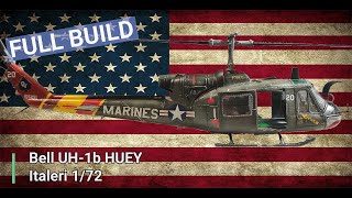 Full Build  172 Bell UH1b quotHueyquot [upl. by Narmis]