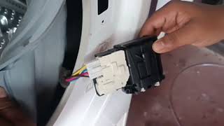 front load LG washing machine door lock not working [upl. by Daloris]