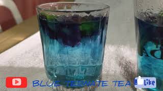 HOW TO MAKE BLUE TERNATE TEA SUPER EASY  OUR DAILY DOSE OF BUTTERFLY PEA FLOWER TEA [upl. by Einavoj273]