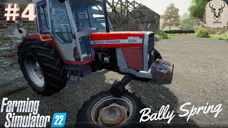 Sell Wheat Vineyard Herbisit amp Repair MF698  Bally Spring  FS22 Timelapse 4 [upl. by Attaynek839]