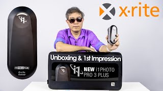 Unboxing amp First Impression XRite I1Photo Pro 3 PLUS Color Spectrophotometer [upl. by Frech]