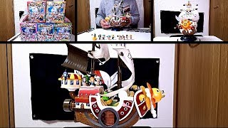 UNBOXING  One Piece Thousand Sunny Ship Model Kit Complete Figure Assembly Bandai [upl. by Paine]