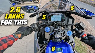 2024 Yamaha R15 M Ride Review  Most Expensive 150cc Bike in India [upl. by Mera]