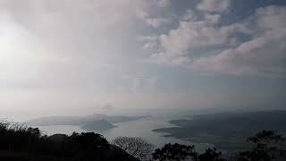 View of Taal Volcano now from TaalVista Hotel Tagaytay City Ms Lin Video CP09690816358 [upl. by Idnal660]