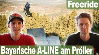 Bayerische ALine  Bike Park Hochpröller Check  Interview [upl. by Eiramanad988]