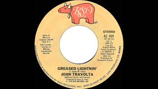 1978 John Travolta  Greased Lightnin’ 45 single version [upl. by Yleik]