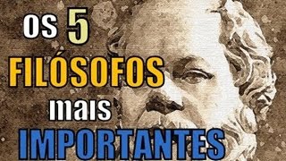 5 Grandes Filósofos Para Sua Redação De SUCESSO No Enem 2017 [upl. by Modla]