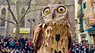 El Xut del Carnaval de Solsona XXVI Trobada de Gegants Barcelona Festes de Sant Josep Oriol 2022 [upl. by Anstus]