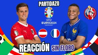 Francia vs Austria  Debuta Mbappe en la Euro 2024  Sin Floro [upl. by Roldan612]