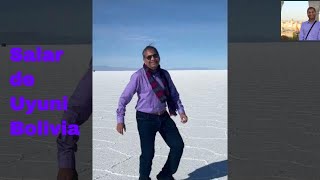 Walking on the fantastic Salt Flats of Uyuni Bolivia [upl. by Surovy419]