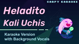 Kali Uchis  Heladito Karaoke with Background Vocals [upl. by Yeblehs]