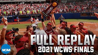 Oklahoma vs Florida State 2021 WCWS Finals Game 3  FULL REPLAY [upl. by Anuait]