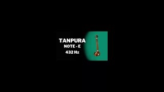 Tanpura  Note E  432 Hz  Majestic Freq shorts ytshorts shortsfeed [upl. by Olrac]