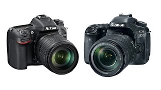 Nikon D7100 vs Canon 80D  Should I Sell my Nikon D7100 and switch to the Canon 80D [upl. by Godrich313]