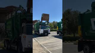 Wrapping up the community cleanup wastemanagement murrieta garbagetruck trashtruck [upl. by Dnama679]