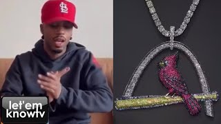 Metro Boomin’s Just Copped A New Diamond Chain From Eliantte💎💧💦 [upl. by Norraj184]