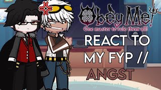 ○Obey me react to Belphie as Sleepy Ash○ 17 [upl. by Noelc751]